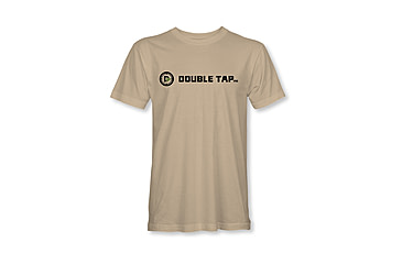 Image of Double Tap Industries Double Tap Ind. Short Sleeved T-Shirt - Mens, Sand, Large, AP-SST-1-L
