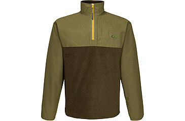 Image of DRAKE MST Quarter Zip Refuge Eqwader Jacket - Men's, Green Timber, 2XL, DW7355-GTB-5