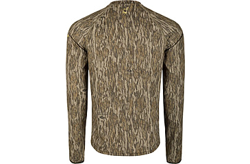 Image of Drake Ol' Tom Performance Crew Shirt Camo Print LS - Men's, MO Bottomland, Extra Large, 1410011, 1410006