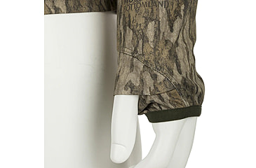 Image of DRAKE Ol' Tom Early Bird LS Performance Crew - Men's, Mossy Oak Bottomlands Camo, Medium, OT0009-006-2