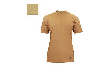 Image of DRIFIRE FR-L1 Performance Short Sleeve, Coyote Brown, Large, DF4-606TS-CB-LG