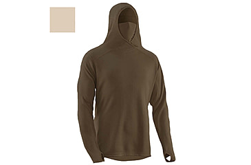 Image of DRIFIRE FR Mid-Weight Combat Hooded Sweatshirt - Mens, Tan 499, Large, DF2-393FHA-TN-LG