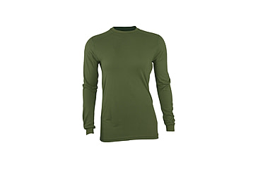 Image of DRIFIRE FR Ultra Lightweight Long Sleeve Tee - Womens, Marine Olive Drab, Large, DF4-505LSW-MO-LG