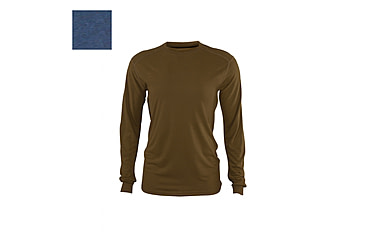 Image of DRIFIRE FR Ultra Lightweight Long Sleeve Tee - Womens, Navy Blue, Extra Large, DF4-505LSW-NB-XL