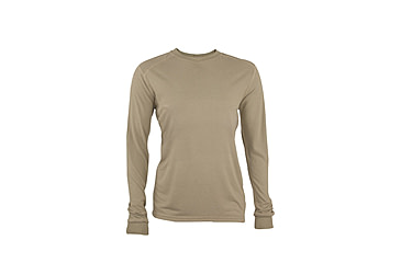 Image of DRIFIRE FR Ultra Lightweight Long Sleeve Tee - Womens, Tan 499, Large, DF4-505LSW-TN-LG