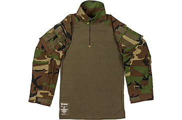 Image of Drifire Mens Crye Combat Shirt, Nato Woodland, Shirts, DF2-CR-550CS-NW-SMR