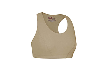 Image of DRIFIRE Prime FR Mid-Weight Soft Compression Sports Bra - Womens, Desert Sand, Medium, DF2-762-SB-DS-MD