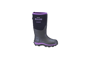 Image of Dryshod Arctic Storm Kids Winter Boot, Black/Purple, 10 ARS-KD-PP-010