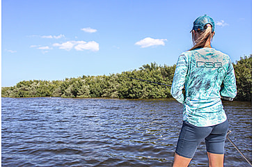 Image of DSG Outerwear Charli Sun Shirt- Womens, Realtree Aspect Sky, Small, 50178