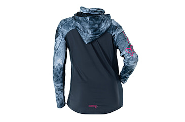 Image of DSG Outerwear Chloe Hooded Sun Shirt- Womens, Deep Waters/MO Wakeform High Seas, Medium, 50134