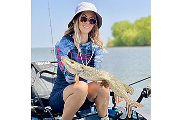 Image of DSG Outerwear Chloe Hooded Sun Shirt- Womens, Deep Waters/MO Wakeform High Seas, Medium, 50134