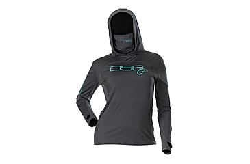 Image of DSG Outerwear Chloe Hooded Sun Shirt- Womens, Slate, 2XL, 50146