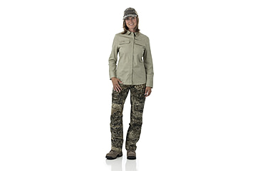 Image of DSG Outerwear Field Shirt - Womens, Sage/Khaki, Medium, 516889