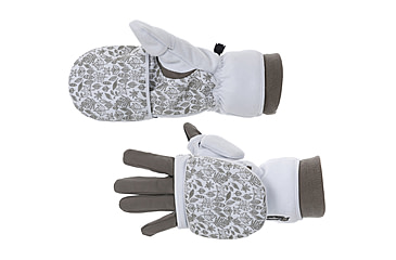Image of DSG Outerwear Flip-Top 4.0 Mitten with Glove Liner - Womens, White, Medium, 518012