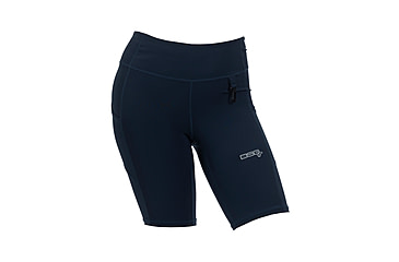 Image of DSG Outerwear High Waisted Boat Shorts- Womens, Deep Waters, Medium, 50491