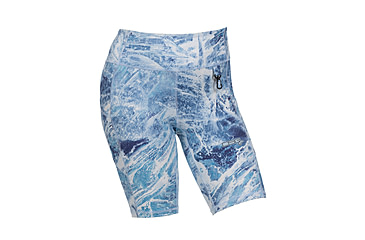 Image of DSG Outerwear High Waisted Boat Shorts- Womens, RT Aspect Sky, XXS, 50520