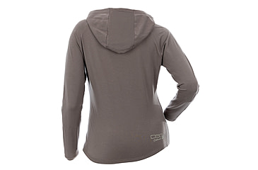 Image of DSG Outerwear Long Sleeve Hooded Bamboo Shirt - Womens, Stone, Small, 517329