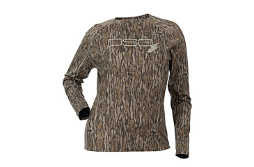 Image of DSG Outerwear Ultra Lightweight Hunting Shirt - Womens, Mossy Oak Bottomland, 2XS, 516131