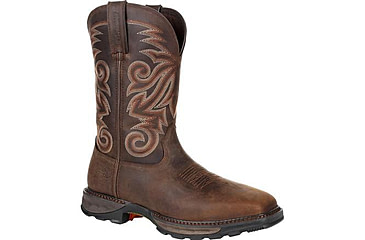 Image of Durango Boot Maverick XP Steel Toe Western Waterproof 11 inch Work Boot - Mens, Burly Brown, 11 Wide, DDB0206-11-W