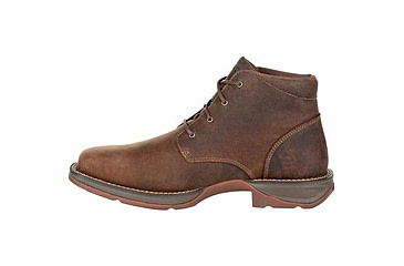 Image of Durango Boot Red Dirt Rebel Square-Toe 5 inch Chukka - Mens, Bark Brown, 13 Wide, DDB0248-13-W