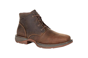 Image of Durango Boot Red Dirt Rebel Square-Toe 5 inch Chukka - Mens, Bark Brown, 13 Wide, DDB0248-13-W