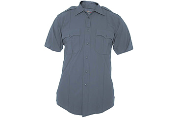 Image of Elbeco Cx360 Short Sleeve Shirt- Men's - French Blue - 3548N-155 