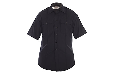 Image of Elbeco Distinction West Coast Short Sleeve Poly/Wool Shirt - Mens, 14.5 in, Navy, 8850N-14.5