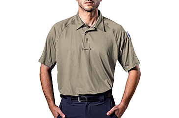 Image of Elbeco UFX Persist Short Sleeve Polo - Men's, Khaki, 2XL, KM4020KH+2XL
