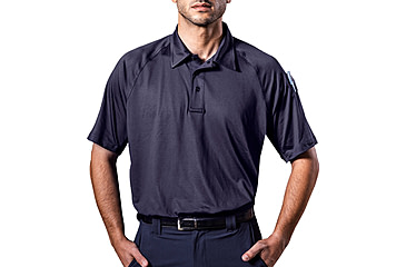 Image of Elbeco UFX Persist Short Sleeve Polo - Men's, Midnight Navy, M, KM4020NV+M