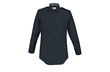 Image of Elbeco LAPD Long Sleeve Heavyweight 100% Wool Shirt - Mens, 17.5 in, 37 in, Midnight Navy, Z4777-17.5-37