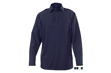 Image of Mens Black, UV1 Undervest Long Sleeve Shirt