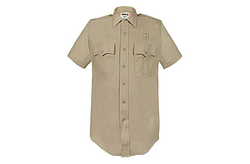 Image of Elbeco Mens, Silver Tan, La County Sheriff West Coast Short Sleeve Shirt, Class A - 5030-16