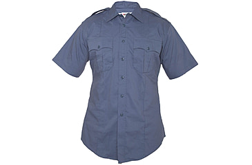 Image of Elbeco Reflex Short Sleeve Shirt - Men's, French Blue, Extra Large, 4448-XL