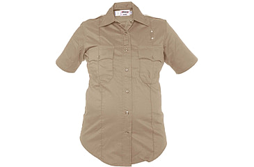 Image of Elbeco Reflex Wc Short Sleeve Shirt-womens-tan, Khaki - 4492LC-26