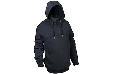 Image of Elbeco Shield Hooded Job Shirt-midnight Navy - 3734-3XL