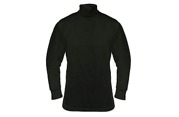 Image of Elbeco UFX Mock T-Neck Base Layer, Black, 6XL, 8920-6XL