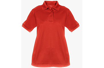 Image of Elbeco Ufx Short Sleeve Tactical Polo - Women's, Red, 2XL, K5175LC-2XL