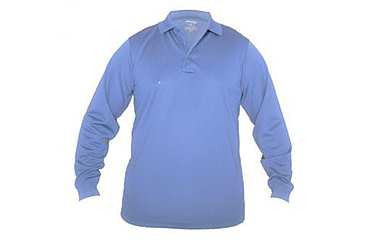 Image of Elbeco Long Sleeve UFX Tactical Polo Shirt - Mens, Light Blue, Extra Small, K5143-XS