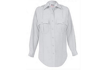 Image of Elbeco Womens, Duty Maxx, Long Sleeve, Ladies Choice, White - 9580LCD-34