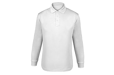 Image of Elbeco Womens Long Sleeve Ladies Cut Ufx Tactical Polo Shirt, White - K5180LC-3XL