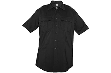 Image of Elbeco Womens Reflex Shirt - Short Sleeve, Black - 4450LC-34