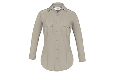 Image of Womens, Tan, Duty Maxx Long Sleeve, Without Creases