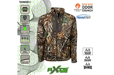 Image of Element Outdoors Axis Mid Weight RT-Edge Jacket - Mens, Realtree Edge, 2XL, AS-MJ-2XL-ED