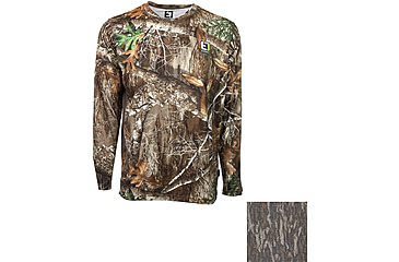 Image of Element Outdoors Drive Long Sleeve Bottomland Shirt - Mens, Mossy Oak Bottomland Camo, 2XL, DS-LS-2XL-BL