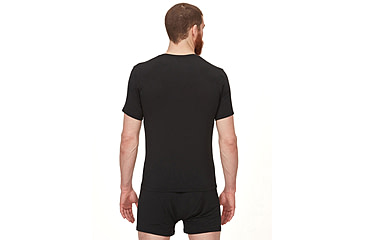 Image of ExOfficio Everyday Crew Tee - Mens, Black, Small, E14106-9999-S