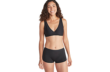 Image of ExOfficio Give-N-Go 2.0 Bralette - Womens, Black, Small, 22426725-9999-S