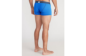 Image of ExOfficio Give-N-Go Sport 2.0 Boxer Brief - Mens, 3 in, Lagoon/Steel Blue, 2XL, 12416717-23292-2XL