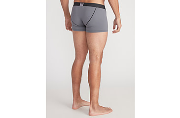 Image of ExOfficio Give-N-Go Sport 2.0 Boxer Brief - Mens, 3 in, Steel Onyx/Black, 2XL, 12416717-9182-2XL