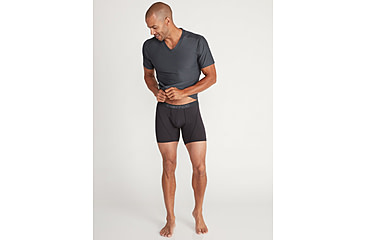 Image of ExOfficio Give-N-Go Sport 2.0 Boxer Brief - Mens, 6in, Black/Black, 2XL, 12416718-9141-2XL