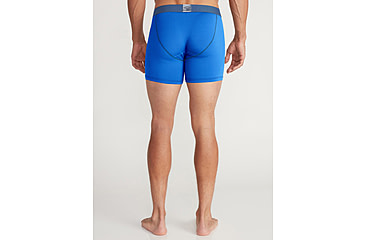 Image of ExOfficio Give-N-Go Sport 2.0 Boxer Brief - Mens, 6in, Lagoon/Steel Blue, Small, 12416718-23292-S